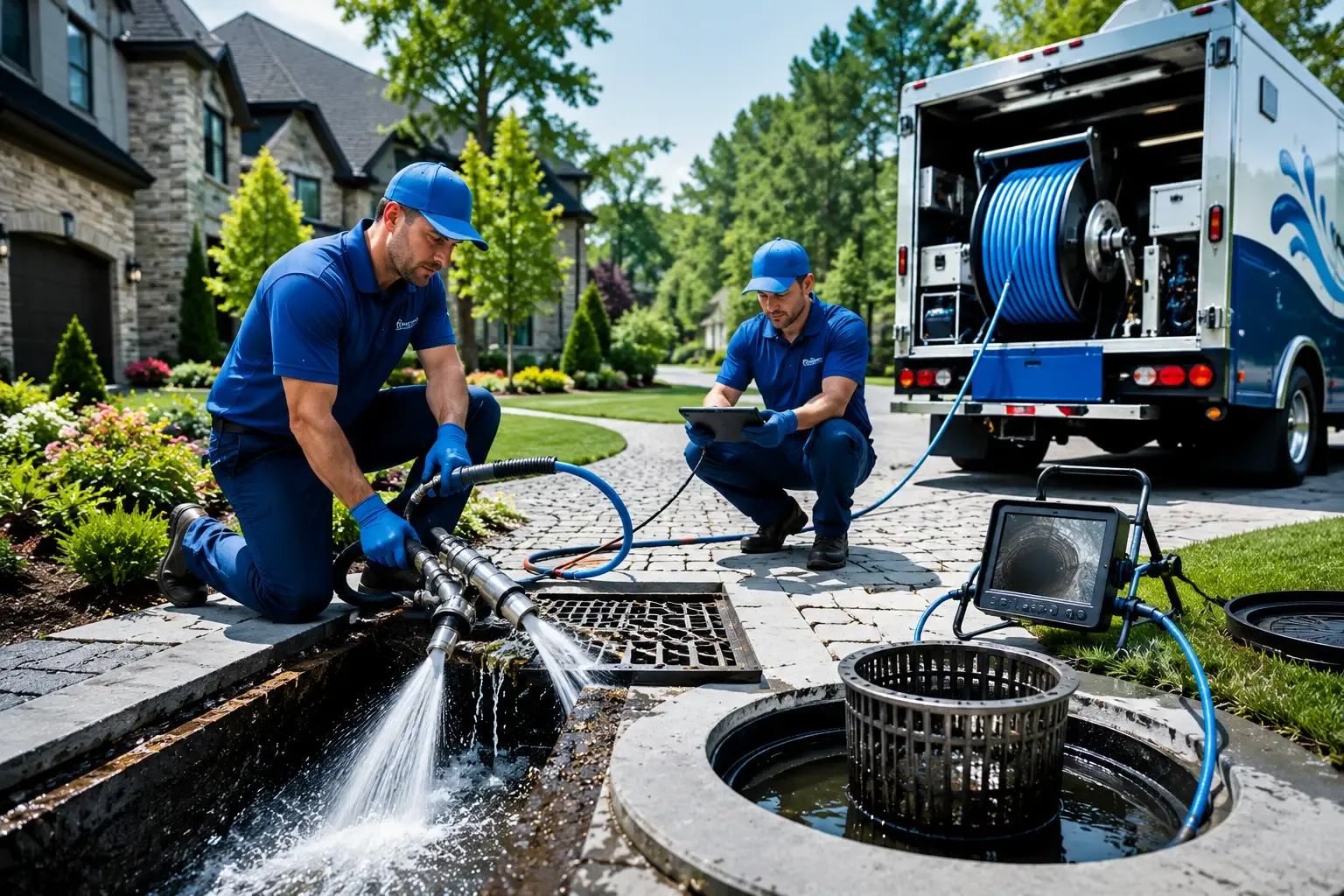 Local outdoor drain cleaning professionals in Levant, KS